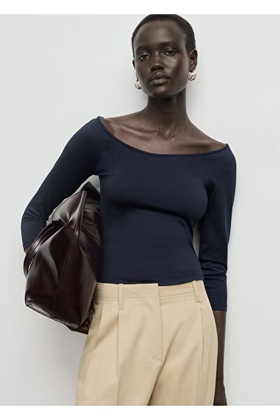 MANGO Woman Truvakar kollu tişört