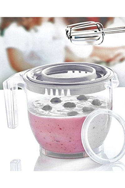 Merdem Özel Koruma Kapaklı Mikser Kabı 2,5 litre