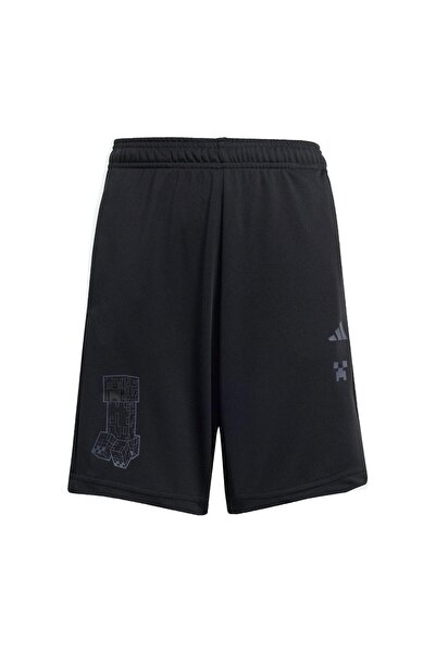 adidas KA0243-C Minecraft Short &amp;Ccedil;ocuk Şort Ve Kapri Siyah