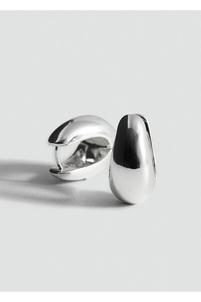 MANGO Woman Hacimli halka küpe