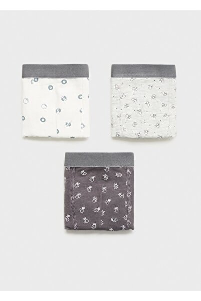 MANGO Kids 3'lü karma iç çamaşırı seti