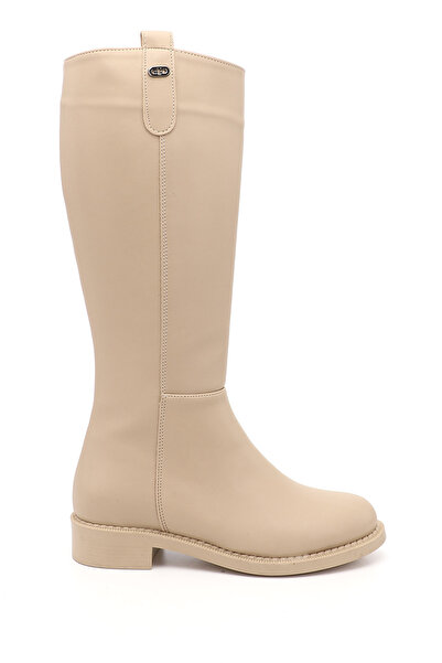 GÖNDERİ(R) Damen/Mädchen Nude Thermo Sole Stiefel mit Reißverschluss