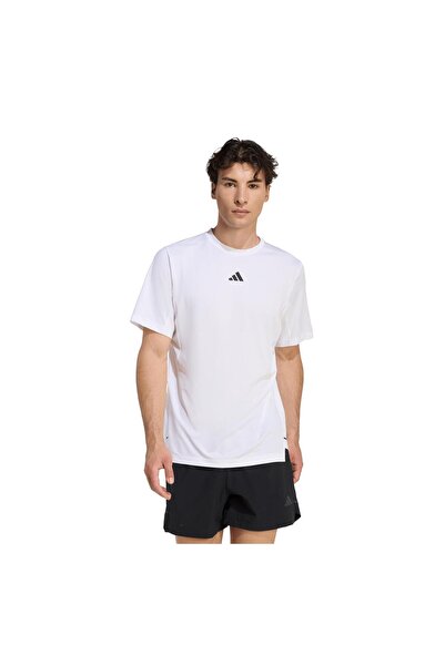 adidas KE9934-E D4T Ess T-Shirt Ανδρικό T-Shirt Λευκό