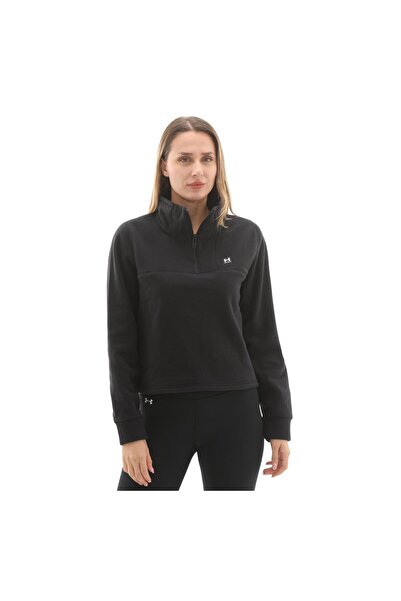 Under Armour A1387024-002 Ua W Expanse Fleece Hz Kadın Sweatshirt Siyah