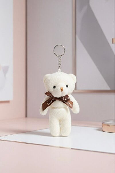 Catwins Breloc ursuleț de pluș, accesoriu pentru geantă