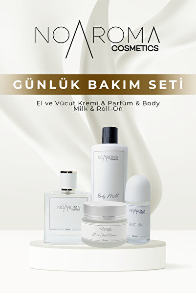 Noaroma IMAGINATION Muadili UNISEX PARFÜM KOKULU DÖRTLÜ GÜNLÜK BAKIM SET KALI...