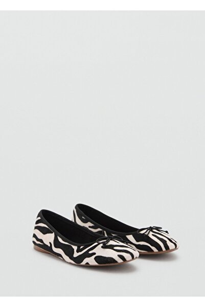 MANGO Kids Hayvan desenli babet ayakkabı