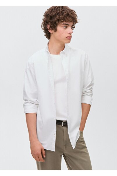 Mango Teen Essential pamuklu gömlek