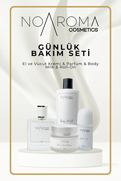 Noaroma IHLAMUR KOKULU PARFÜM KOKULU DÖRTLÜ GÜNLÜK BAKIM SET KALICI KOKU ETKİ...