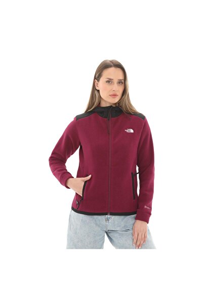 THE NORTH FACE F0A7UJSKK91-R The North Face W Alpıne Polartec 200 F-Z Hooded ...