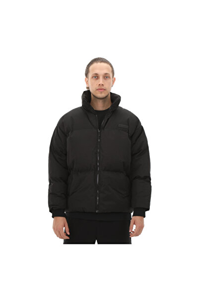 New Balance Mnj3424-Bk Mnj3424 Men's Coat Black