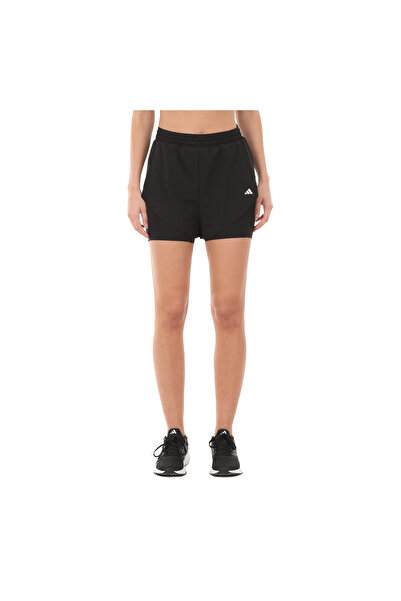 adidas IQ2655-K adidas Wtr D4T 2In1Sh Γυναικείο σορτς και κάπρι μαύρο