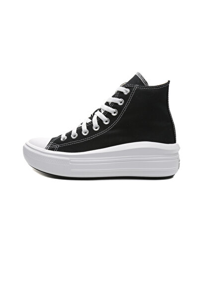 Converse Γυναικεία μαύρα παπούτσια Chuck Taylor All Star Move 568497 γ-001
