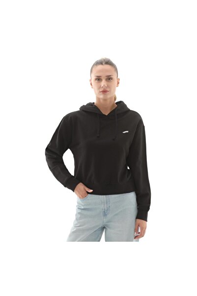 Vans 000P5PBLK1-R W Salton Rlx Ft Po Kadın Sweatshirt Siyah