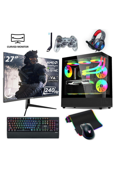 IZOLY NextGen J-X Ryzen 5 7500F 32GB 1TB M.2 NVMe RTX 4060Ti 8GB 27" 200HZ 24...