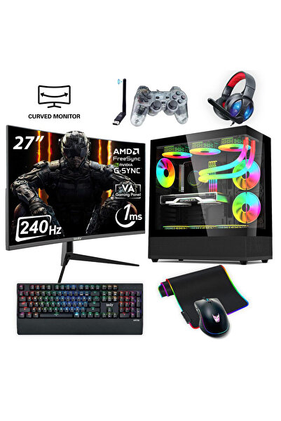 IZOLY NextGen E-X i5-14400F 32GB 1TB M.2 NVMe RTX 4060 8GB 27" 200HZ 240mm Oy...