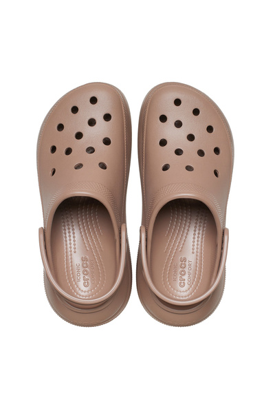 Crocs 207521-2Q9 Classic Crush Clog Γυναικείες Παντόφλες Καφέ