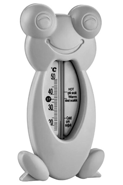 Babyjem Baby Jem Kurbağa Banyo Oda Termometresi Gri 381