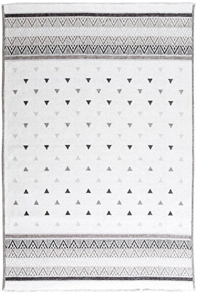 MYHOME HALI Nordi 11547-a Iskandinav Yıkanabilir Salon Mutfak Yolluk Gri Antr...