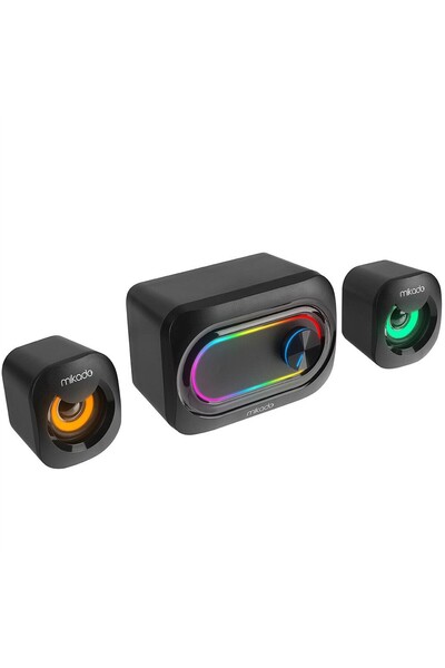 Genel Markalar MD-511 5W+3W×2 USB RGB Ledli 2+1 Gaming Speaker Hoparlör