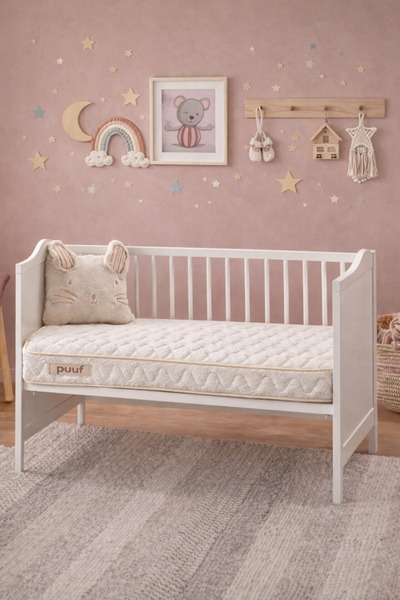 Puuf Sleep Mima Yünlü Çocuk Yatağı