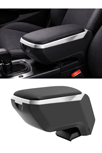 KAPOTO Tüm Araçlara Uyumlu Araba Kol Dayama Araba Sürgülü Kolçak Krom Detaylı