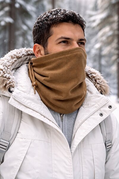 IŞIK Single Sword Чоловічий та жіночий зимовий полярний шарф та шапка