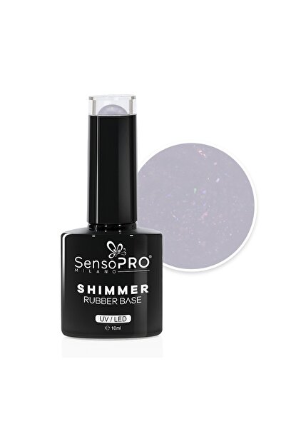 SensoPRO Milano Bază de cauciuc strălucitor - #70 Elixir Unicorn, 10ml