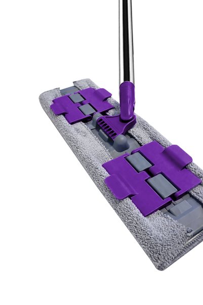 Pony Latch Mop Microfiber Surface Cleaning Set Mop Floor Wall Glass Clamp Clip