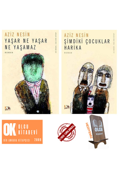 Nesin Yayınevi Yaşar Ne Yaşar Ne Yaşamaz - Şimdiki Çocuklar Harika / 2 Kitap ...
