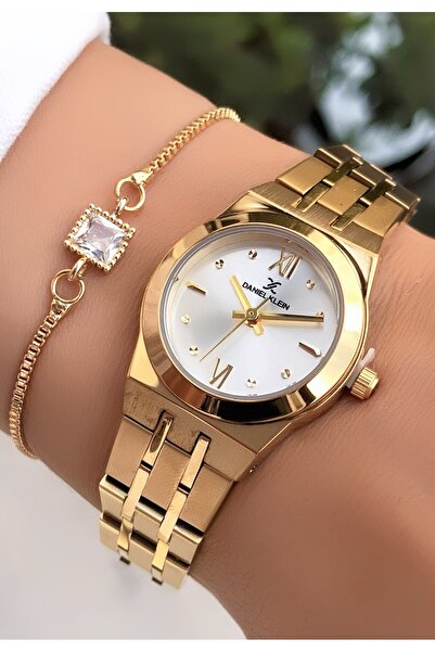 Daniel Klein Brand 3atm Waterproof Steel Cord Watch Bracelet Gift