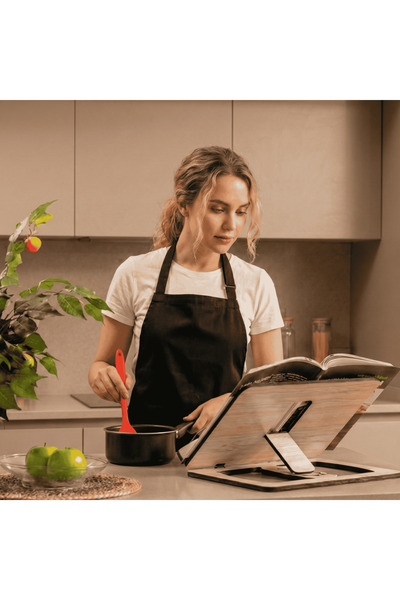 Vigo Wood Ξύλινη βάση ανάγνωσης βιβλίων Βάση για tablet Βιβλιοθήκη Rahle (ERIK)