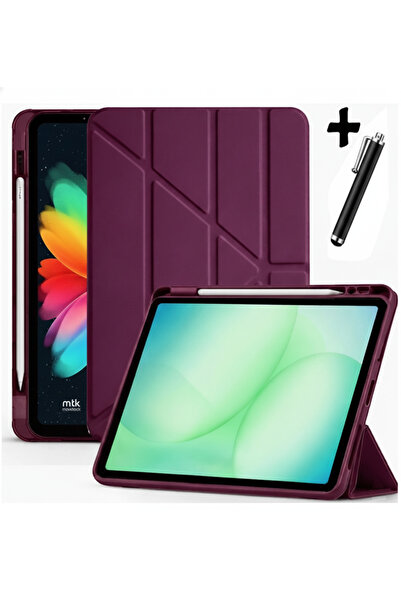 m.tk moveteck Samsung Galaxy Tab A9 Plus 11 inç Uyumlu Kılıf Kalem Bölmeli Uy...