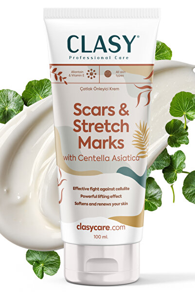 Clasy Care كريم ممتاز لتقليل ظهور الندبات وعلامات التمدد والوقاية منها