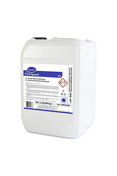 Diversey Suma Nova Special L4 sanayi tip bulaşık Makinesi Deterjanı 22,9 kg