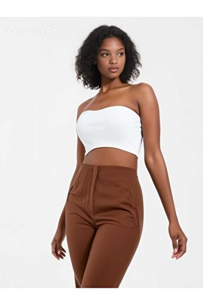 HANIMCA GİYİM Can Be Worn in Winter and Autumn. Carrot Cut Medium Thickness W...