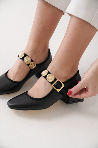 Diardi Kadın Siyah Rengi Topuklu Ayakkabı