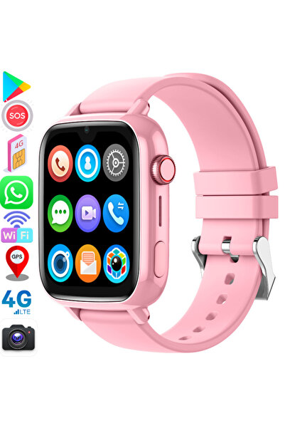 wirsen Kids Smartwatch, 4G Card, GPS, Whatsapp, SOS, Google Play, HD Video Ca...