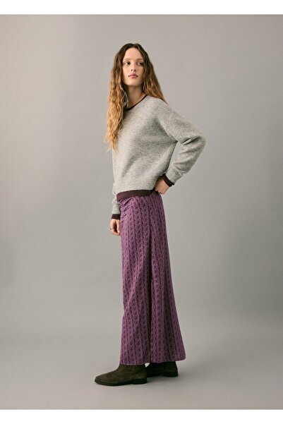 Mango Teen Desenli uzun etek