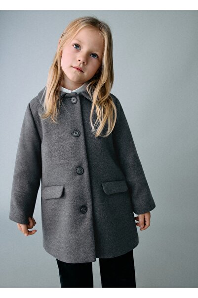 MANGO Baby Midi kumaş palto