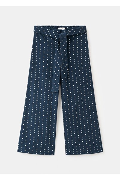 MANGO Kids Çiçekli culotte pantolon