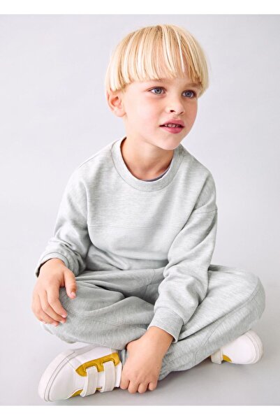 MANGO Baby Geniş kesim koton sweatshirt