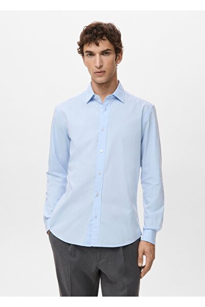 MANGO Man Regular fit %100 pamuklu gömlek