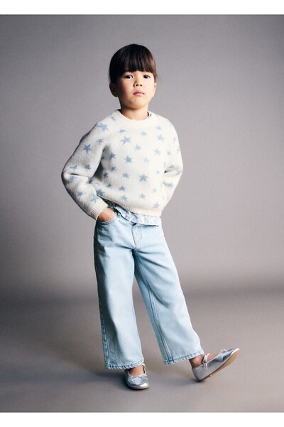 MANGO Baby Culotte jean pantolon