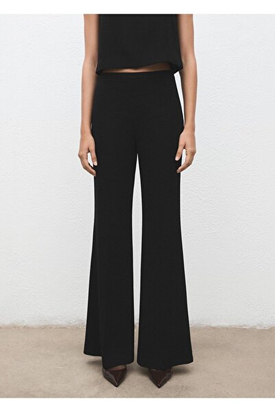 MANGO Woman Yüksek bel takım pantolon