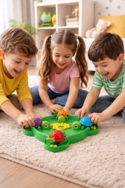 ankahometoys Kaplumbağa Top Yutma Oyunu Çocuk Eğlenceli Oyun Denge Top Tutma ...