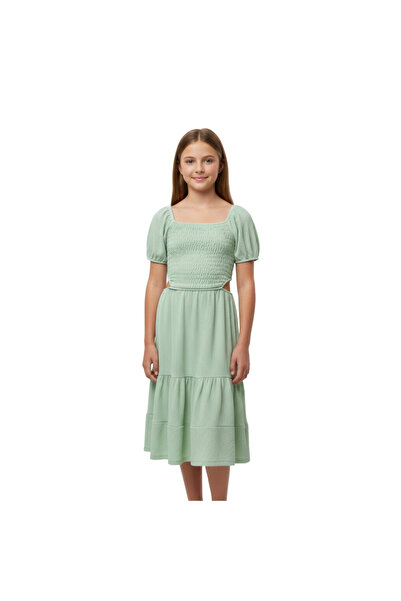 Çikoby Girl's Dress Mint Green