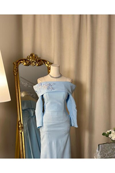 vanus fashion فستان سهرة طويل 5053