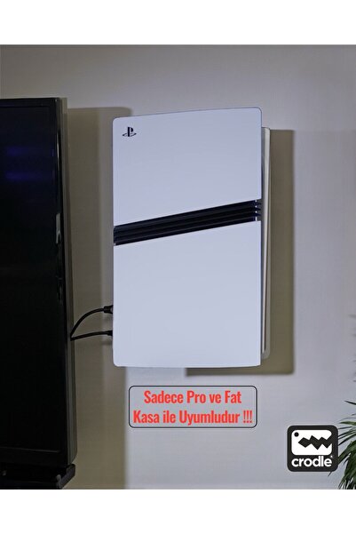 Crodle Ps5 Pro İçin Duvar Standı ve Masa Altı Montaj Standı Yerden Tasarruf S...