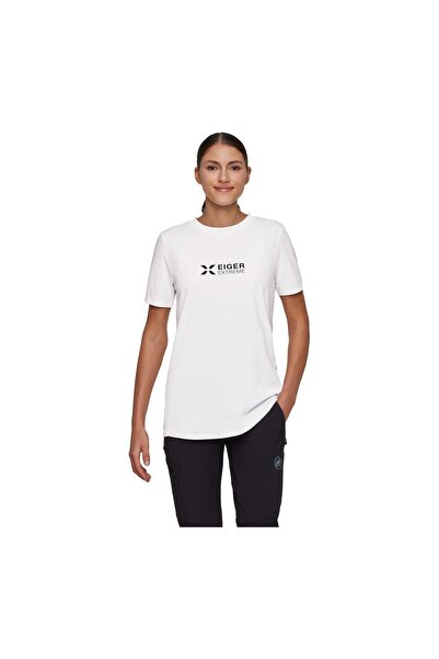 Mammut Γυναικείο T-Shirt Eiger Logo Λευκό